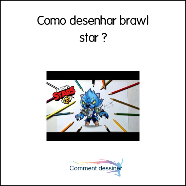 Como desenhar brawl star